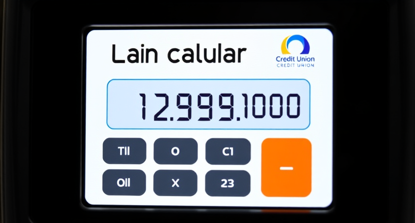 Credit Union Loan Calculator Estimate Your Monthly Payments Easily