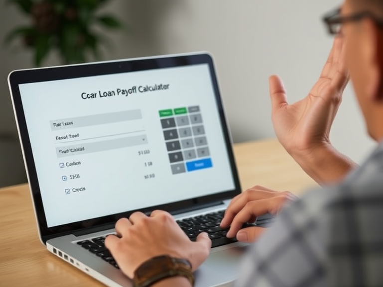 Car Loan Payoff Calculator How to Use It to Save Time