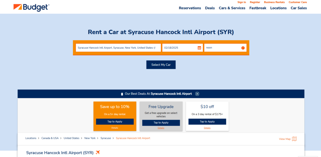 Easy And Affordable Car Rental in Syracuse NY Your Complete Guide